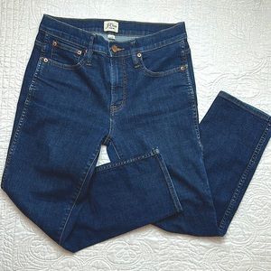 J Crew 6/28 petite jeans Vintage Straight